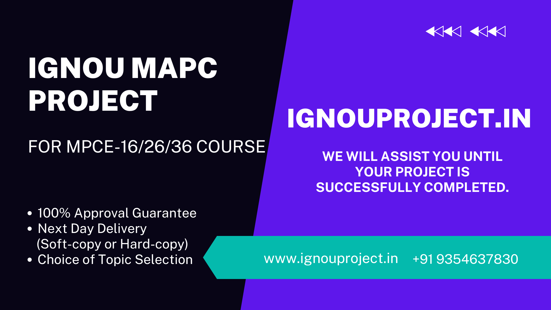 ignou mapc project
