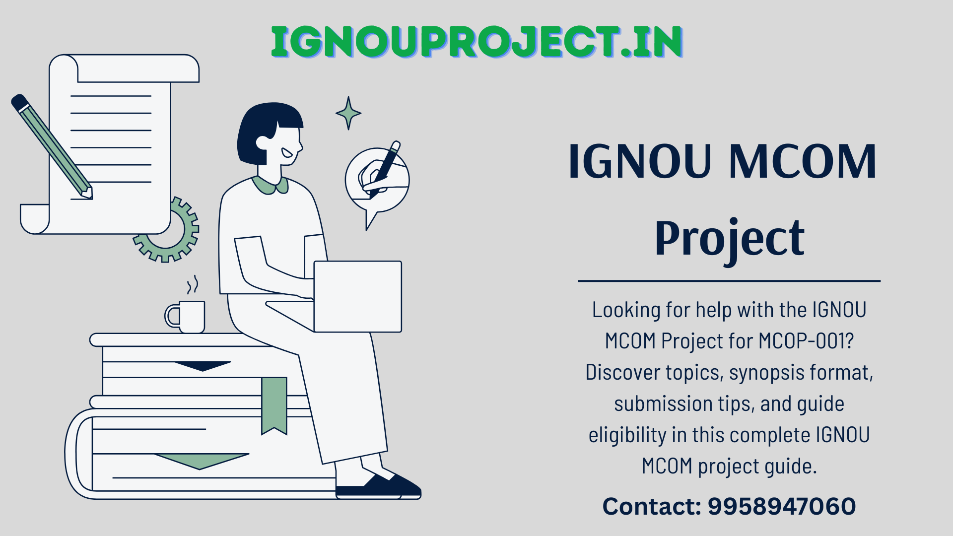 IGNOU MCOM Project Guide for MCOP-001 Course: Topics, Format & Submission
