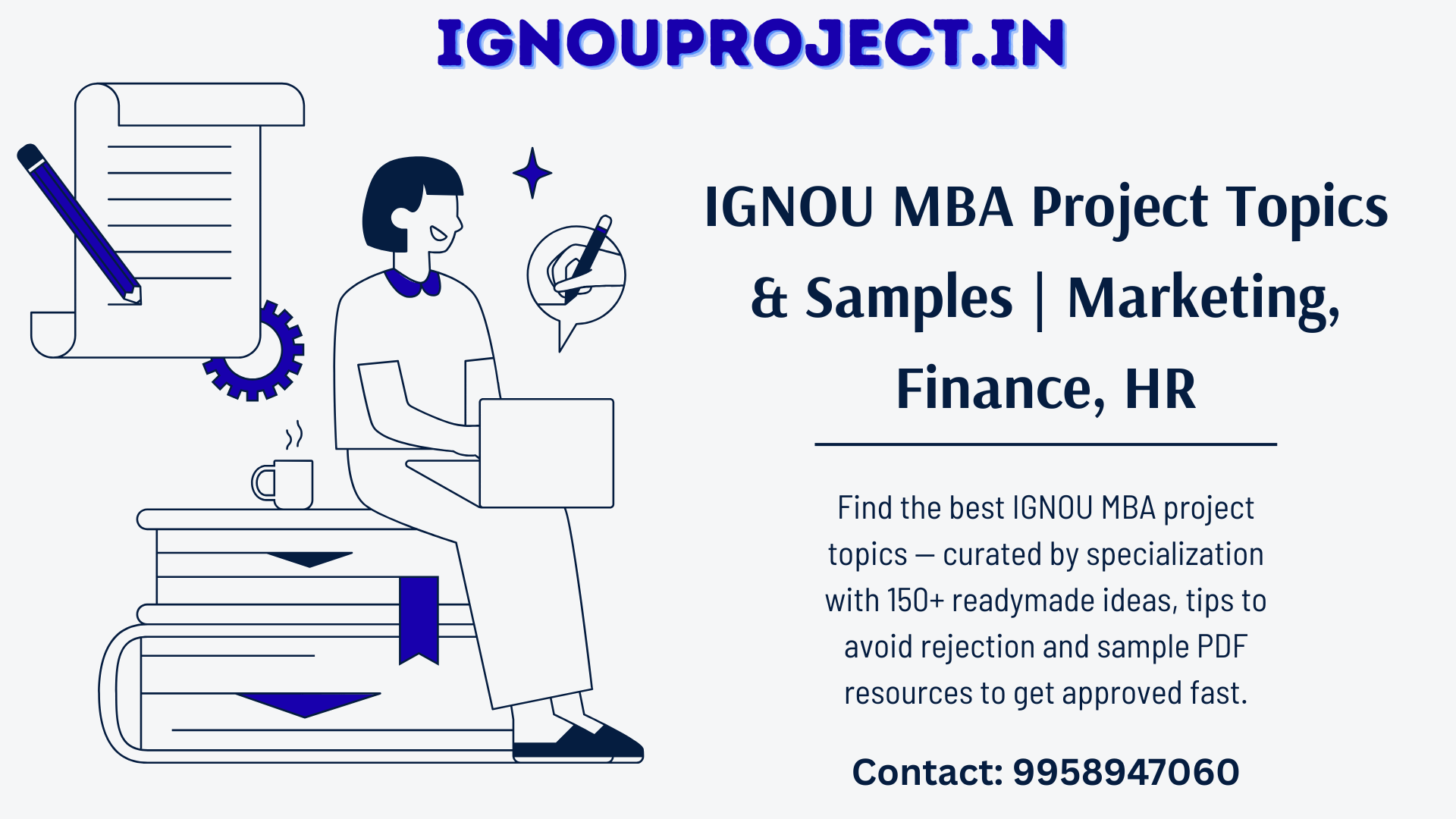IGNOU MBA Project Topics & Samples - Marketing, Finance, HR